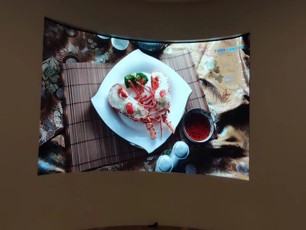 江陵室内P2.5弧形LED屏
